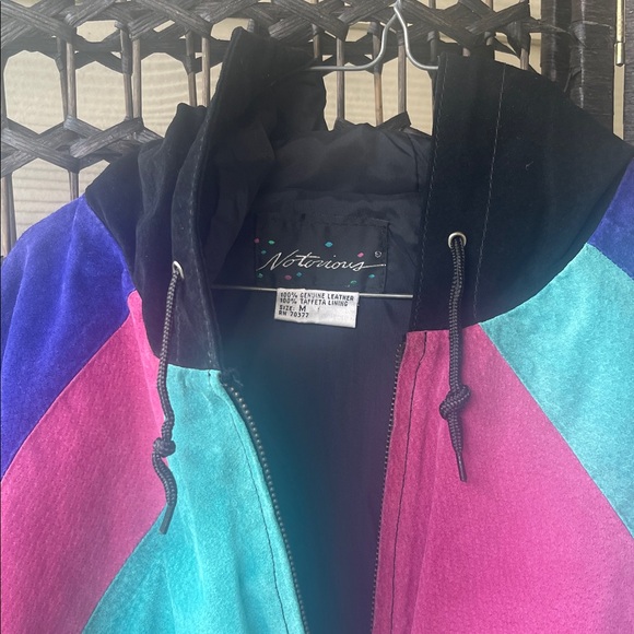 JH Collectibles Multicolor Bomber Jacket - Picture 2 of 9